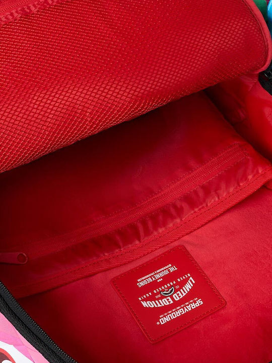 Sprayground Σχολική Τσάντα Πλάτης Ροζ με Θήκη για Παγούρι