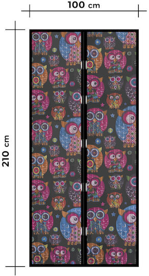 Alista Home Σίτα Πόρτας από Πολυεστέρα 210x100cm