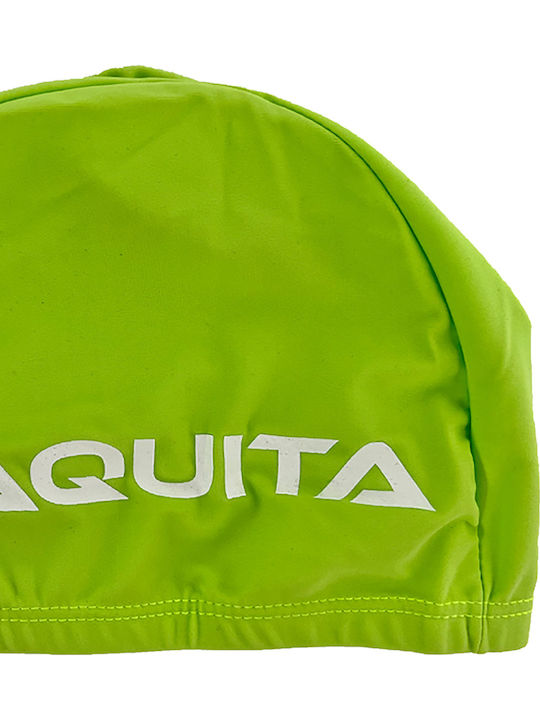 Vaquita Polyester Adults Swimming Cap Green