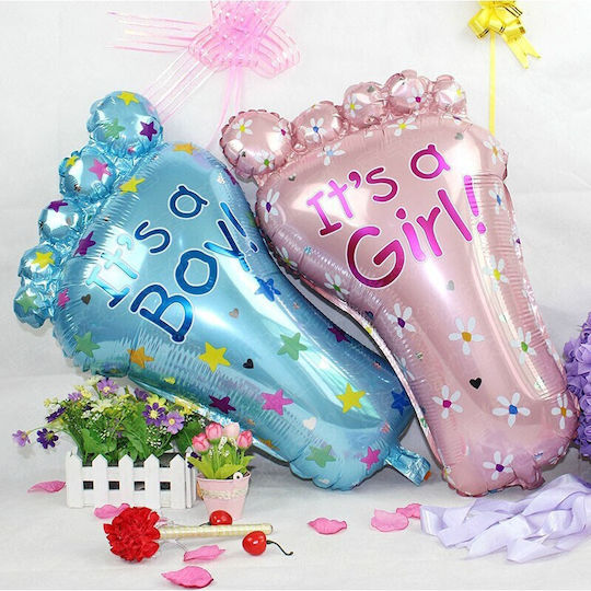 Set 3 Baloane Inimi Folie Roz Jumbo 79 cm