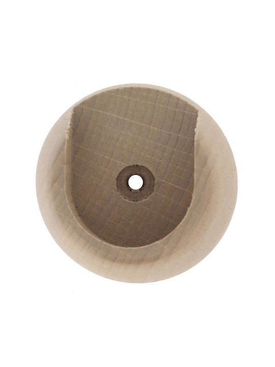 Sockel der Vorhangschiene Wand aus Hölzernem Beige 2 Stücke