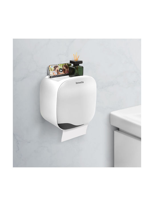 Alista Home Suport De Hârtie Din Plastic Alb