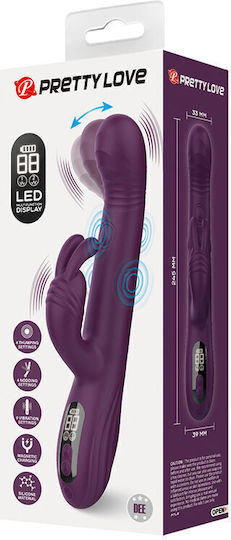 Pretty Love Rabbit Vibrator Purple