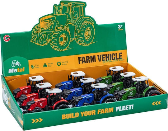 Gounaridis Toys Traktor Kleintransporter Zurückziehen