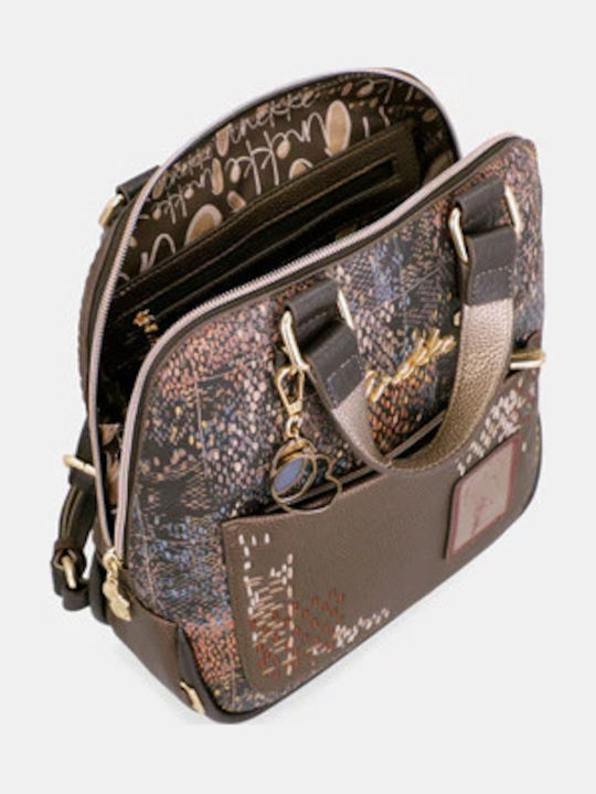 Damentasche Rucksack Braun