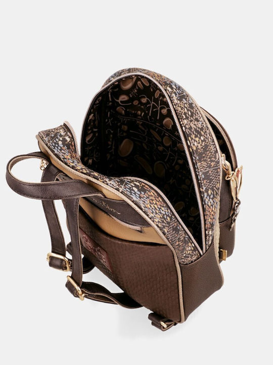 Women's Beige Backpack