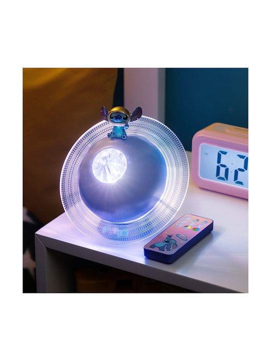 Paladone Kinder Tischlampe Projector Light mit Projektor Thema Entwürfe Bunt