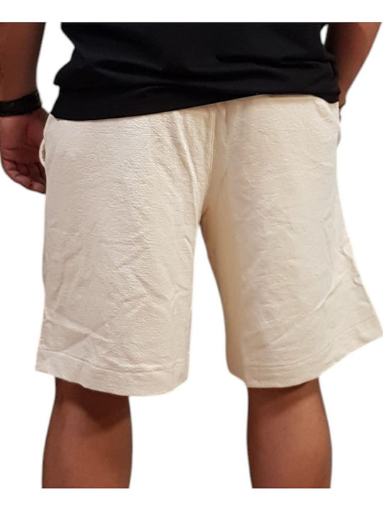 Guess Men's Ecru Bermuda