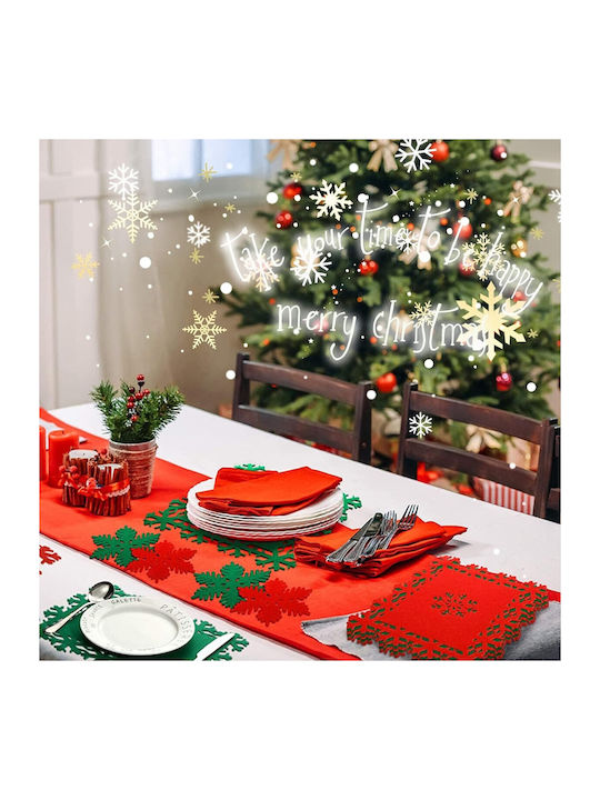 Alista Home Set Prosoape De Crăciun Verzi 35x25cm 12 Bucăți