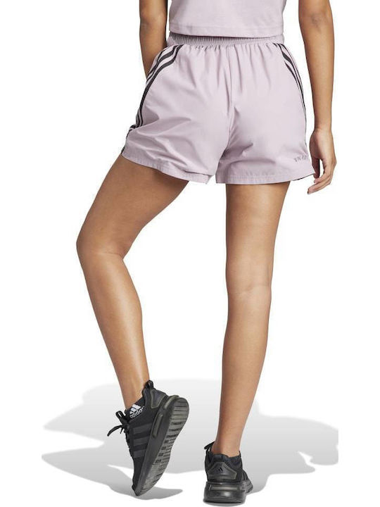 adidas Future Icons 3-Stripes Women's Activewear Shorts Purple