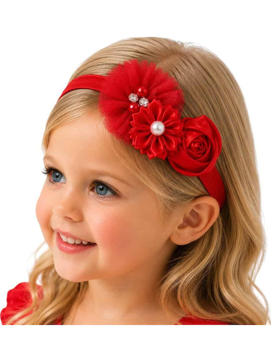 TakTakBaby Kinder Haarbänder in Rote Farbe TakTakBaby Kinder Haarbänder in Rote Farbe