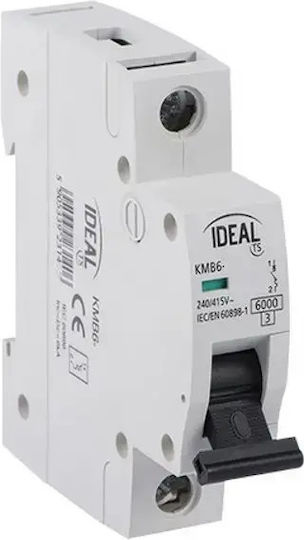 Kanlux 1-Pole Panel Push Switch 230V 40A