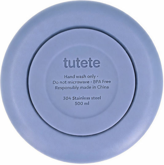 Tutete Kids Water Bottle Thermos Stainless Steel Non Spill 500ml