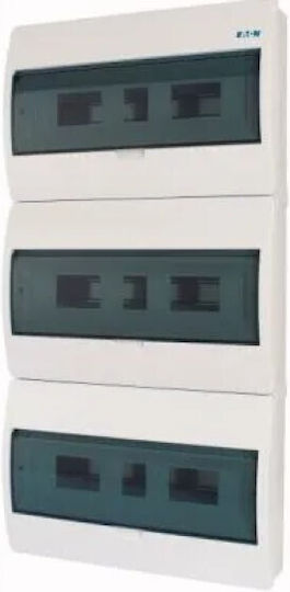 Eaton Wall mounted 18-Elements Fuse Box with 3 Rows