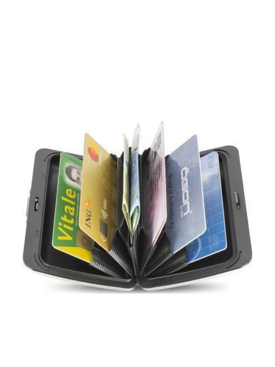 Portofel bărbătesc cu RFID Roșu