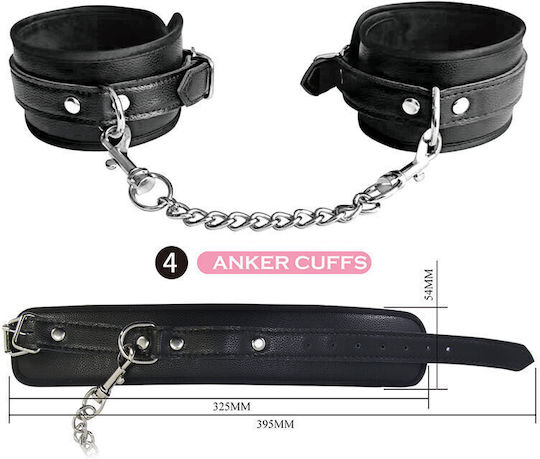 Pretty Love BDSM комплект в Черен Цвят 8бр