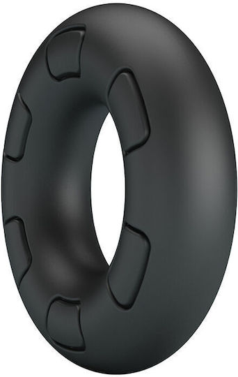 Crazy Bull Bertram Super Soft Silicone Cock Ring Black