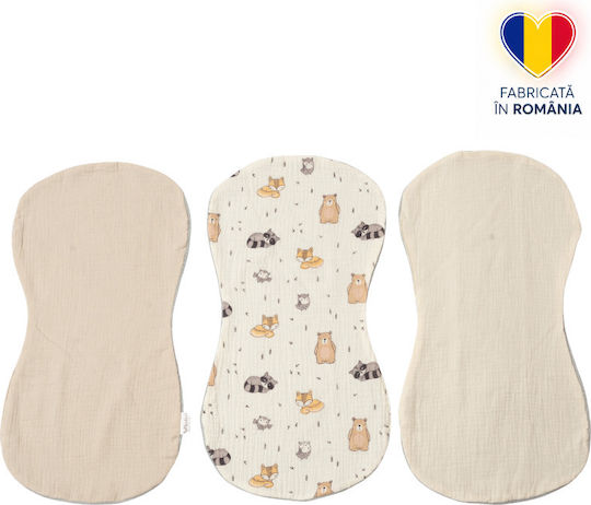 Kidizi Prosoape Pentru Eructație și Învelișuri Pentru Înfășat 28x52cm 3 Bucăți Kidizi Prosoape Pentru Eructație și Învelișuri Pentru Înfășat 28x52cm 3 Bucăți