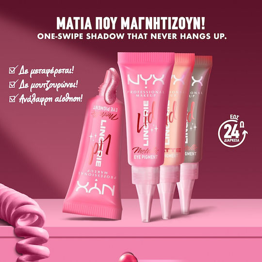 NYX Professional Makeup Σκιά Ματιών Matte σε Κρεμώδη Μορφή με Λιλά Χρώμα 6ml