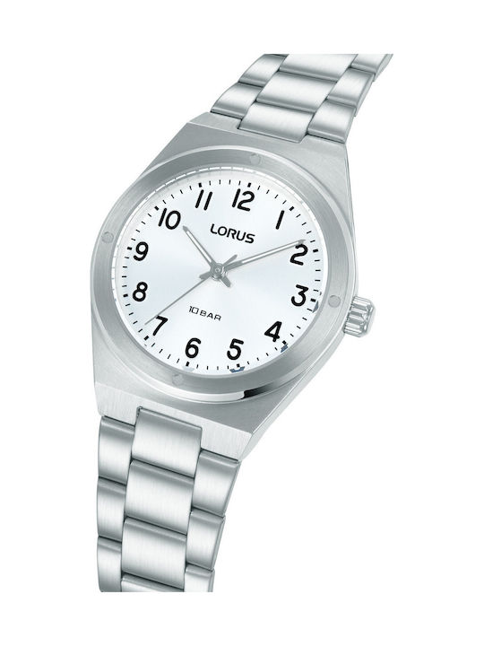 Lorus Sports Ρολόι Μπαταρίας με Μεταλλικό Μπρασελέ