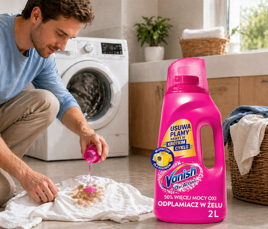 Vanish Oxi Action Gel Καθαριστικό Λεκέδων 2000ml