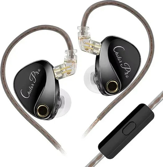 KZ In Ear Castor Pro Gray Mic Bass Up Edition Grey