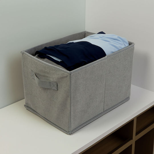 Alista Home Casetă Din Material Textil Gri 32x22x22cm Alista Home Casetă Din Material Textil Gri 32x22x22cm