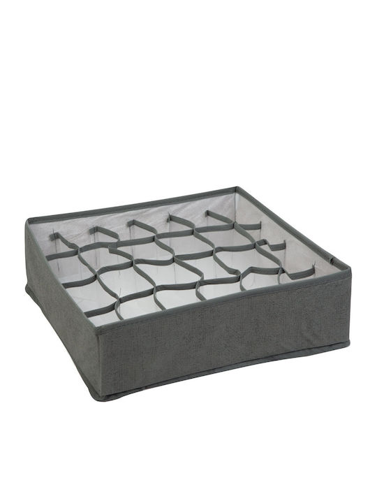 Alista Home Stand De Organizare Cosmetice Cu Niveluri Gri 32x32x10cm