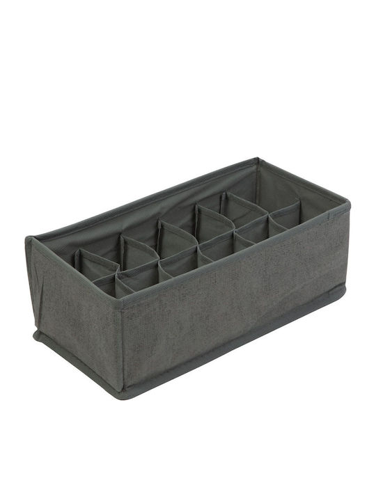 Alista Home Stand De Organizare Cosmetice Cu Niveluri Gri 32x32x11cm