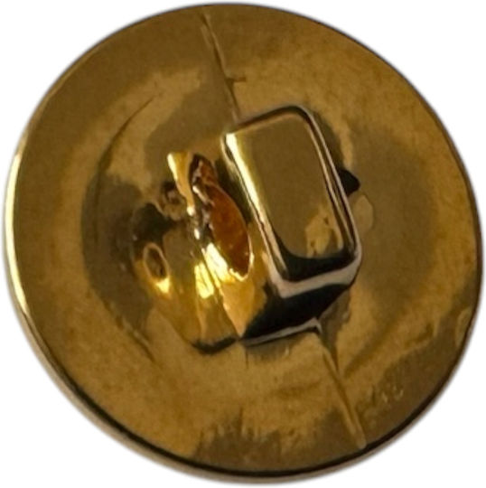Buttons B0045 1.5cm Gold 5 Pieces