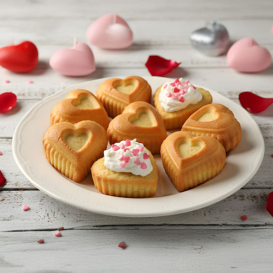Alista Home Bakeware Tin for Cupcakes/Muffins Made of Silicone 8x7.5x4cm