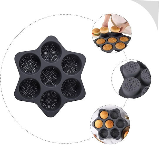 Alista Home Φόρμα Ζαχαροπλαστικής από Σιλικόνη 7x7εκ.