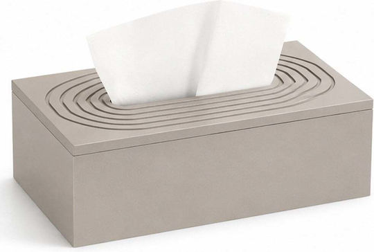 Wooden Brown Napkin Holder 25x14cm