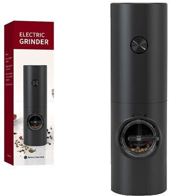 Alista Home Ηλεκτρικός Μύλος Πιπεριού Inox σε Καφέ Χρώμα 5.5cm