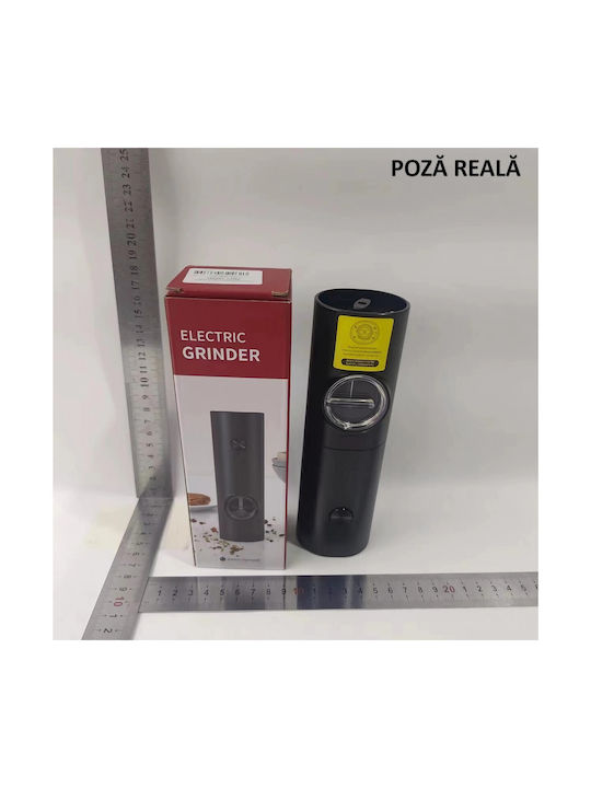 Alista Home Râșniță Electrică de Piper Inox de Culoare Maro 5.5cm