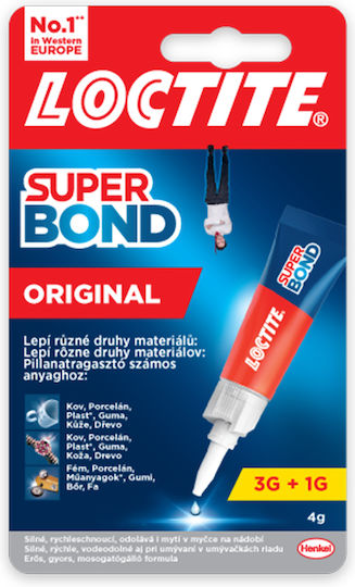 Alista Home Adeziv Autocolantă Superglue 3gr Fără Solvenți Transparentă