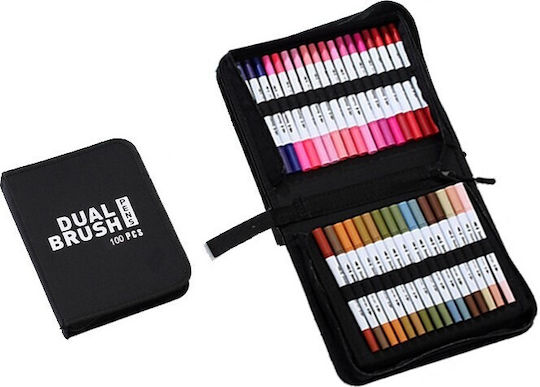 Alista Home Calligraphy Markers Black 0.5mm Set 100 Pieces