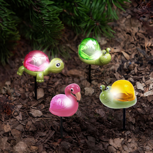 Alista Home Lampă Solară Verde cu Fotocelul 10x6x15cm