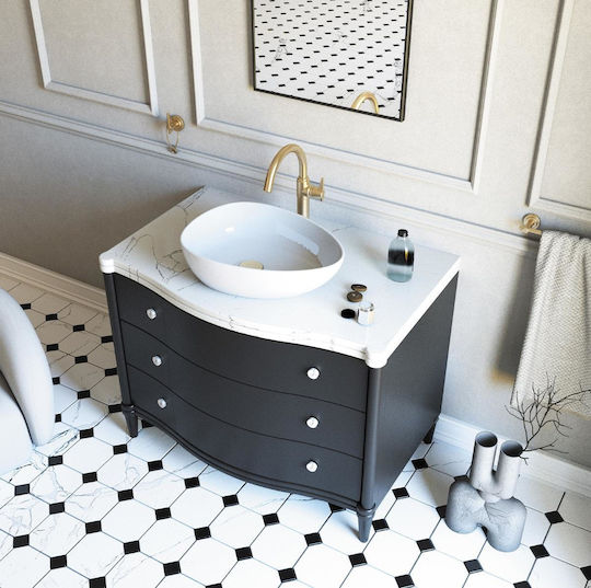 Deante Vessel Porcelain Bathroom Sink 47x35x14cm White