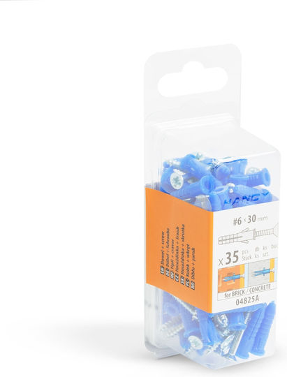 Alista Home Şurub Cu Diametru M6 Şi Lungime 30mm 35 Bucăţi