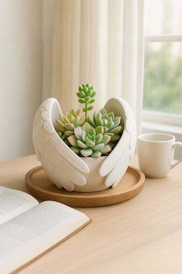 SteweHome Vază Decorativă Albă
