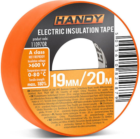 Alista Home Isolierband 10 Stück Orange