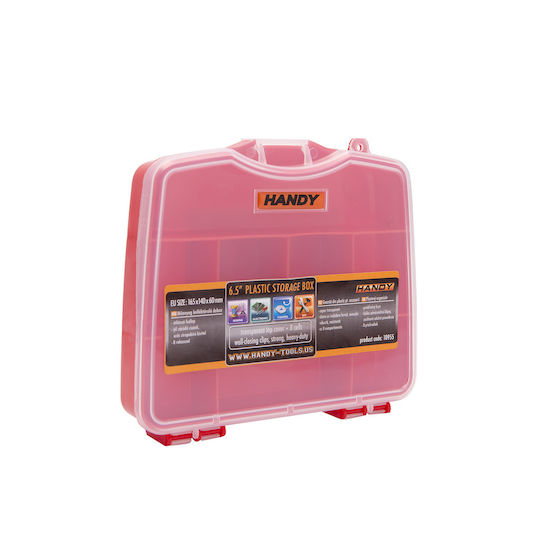 Alista Home Organizator pentru compartimente de scule 8 compartimente Transparentă 16.5x14x6cm