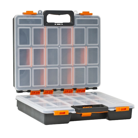 Alista Home Organizator pentru compartimente de scule cu separatoare reglabile 38x33x12cm