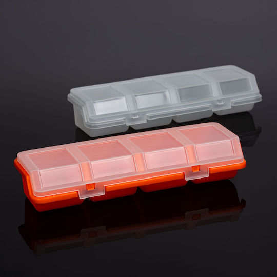 Alista Home Organizator pentru compartimente de scule cu 4 poziții transparent 31.5x11x7cm