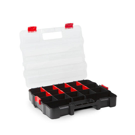Alista Home Werkzeugkoffer-Organisatoren Transparent 27x33x6cm