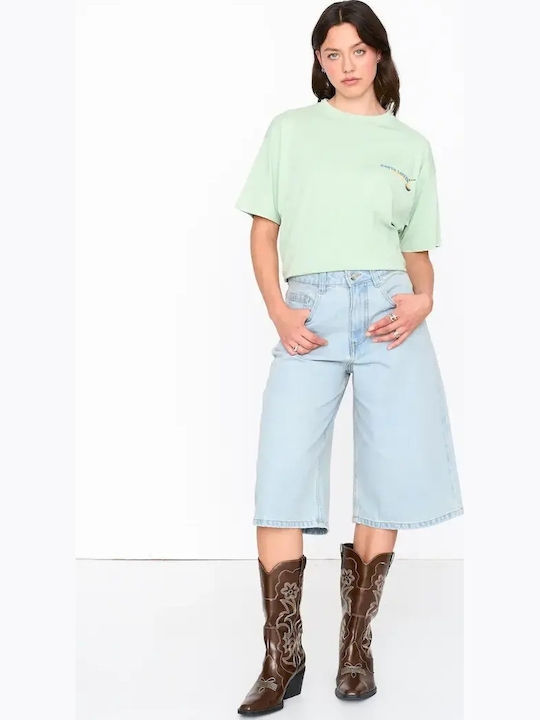 Bluza Damă Oversized Tricou Verde