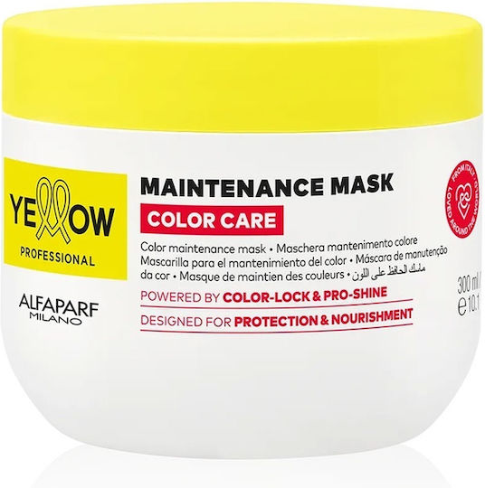 Yellow Professional Μάσκα Μαλλιών για Διατήρηση Χρώματος 300ml