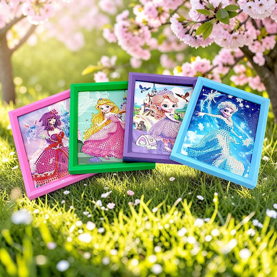 Diamond Painting Princess Crystal Frame 13x18cm 17pxd93
