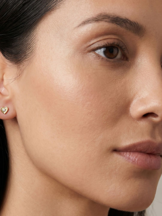 Kiriakos Gofas 14K Gold Ohrringe mit Steinen